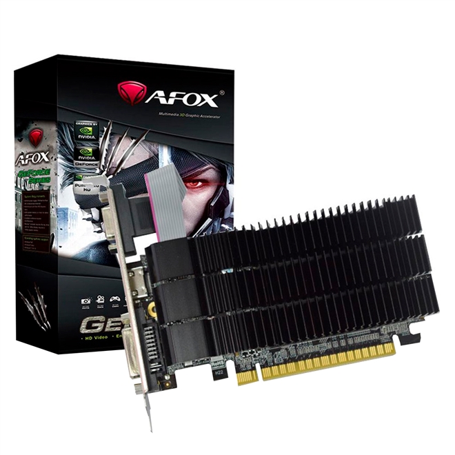 Placa de Vídeo AFOX GeForce GT 210 1GB GDDR3