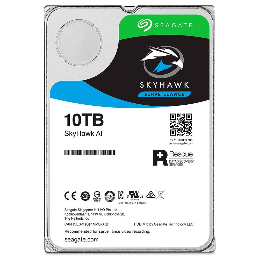 HD Seagate Surveillance SkyHawk AI 10TB 3.5" SATA