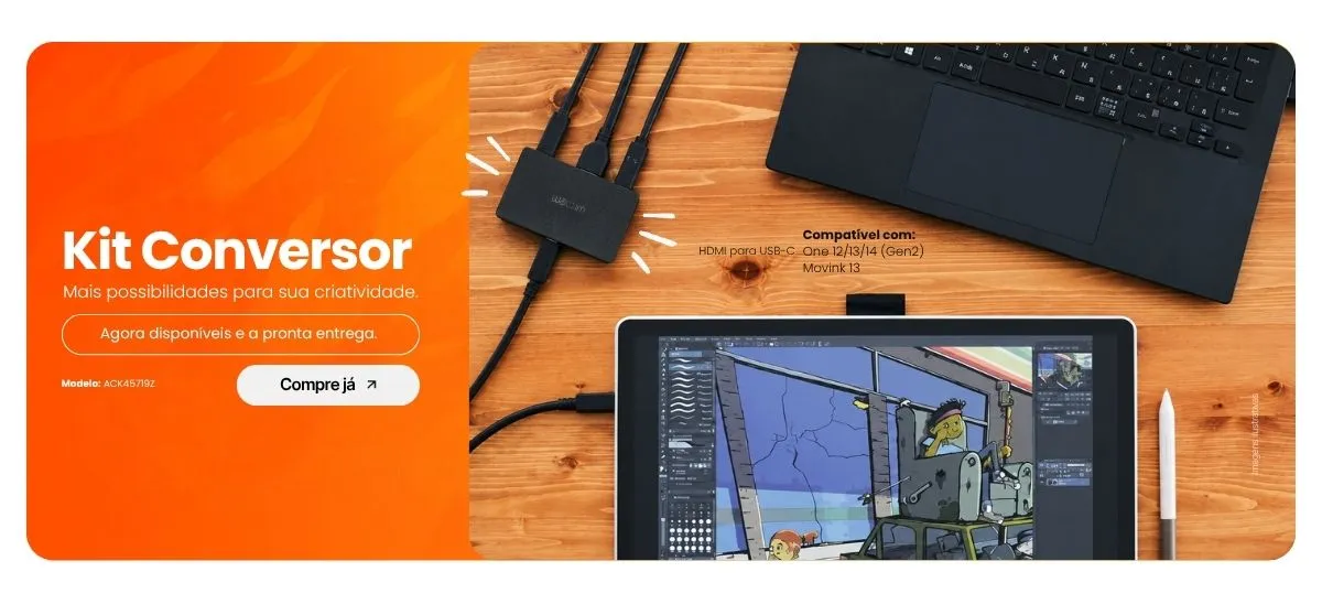 KIT CONVERSOR WACOM 