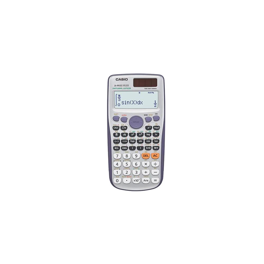 Calculadora Científica Casio C/ 417 Funções, Visor De 4 Linhas Fx-991esplus