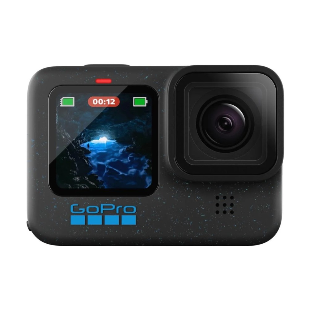 Câmera de Ação GoPro HERO12 Black, 27 MP, Vídeo 5.3K60, HyperSmooth 6.0, HDR, Wi-Fi, Bluetooth, À Prova d'Água