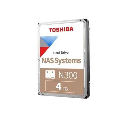 HD Toshiba N300, 4TB, 7200 RPM, NAS, 3.5', SATA , Cache 512MB