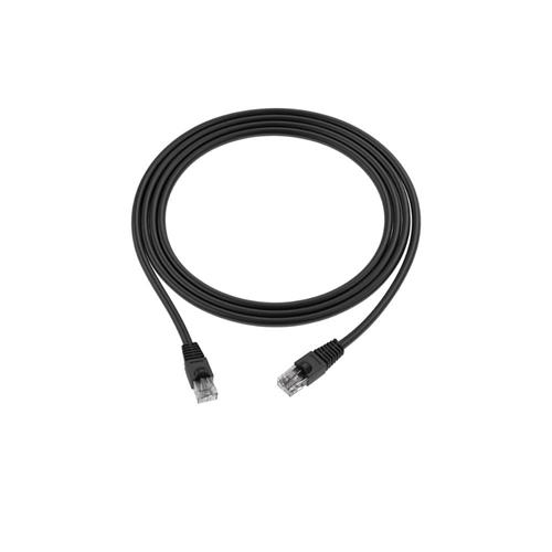 Cabo de Rede, Patch Cord U/UTP Categoria 6, Sohoplus, 2,5 m, CMX T568A/B, Preto