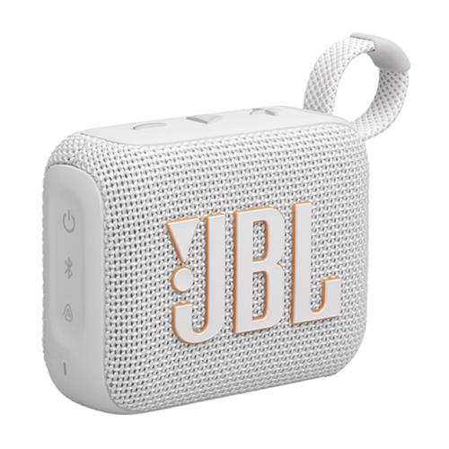 Caixa De Som Jbl Go 4, 4.2w Rms, Bluetooth, Ip67, Á Prova D'água, Branco