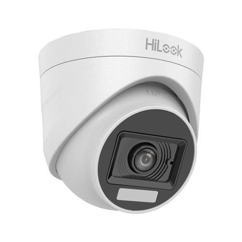 Câmera Dome Hilook THC-T127-LPC, 2MP, Dual Light, Fixed, 1920x1080, 3.6mm, Branco