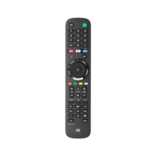 Controle Remoto One For All URC-4912, Substituto para TV Sony, Universal, Preto