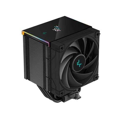Cooler para Processador DeepCool AK500 Digital, ARGB, Painel Digital, 120mm, Intel, AMD, Preto
