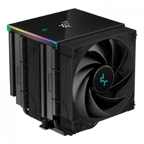 Cooler para Processador DeepCool AK620 Digital, ARGB, Painel Digital, 2x 120mm, Intel, AMD, Preto