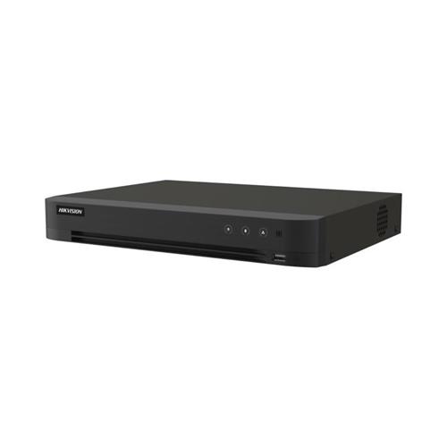 DVR Hikvision Gravador IDS-7216HQHI-M1/XT, 16 Canais, Inteligência AcuSense, 1080p, 1U, Preto