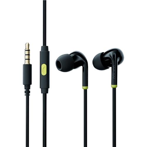 Fone de Ouvido WAAW By Alok VIB 100EW, Intra-Auricular, com Microfone, Conector P2, Cabo 1.2m, Preto
