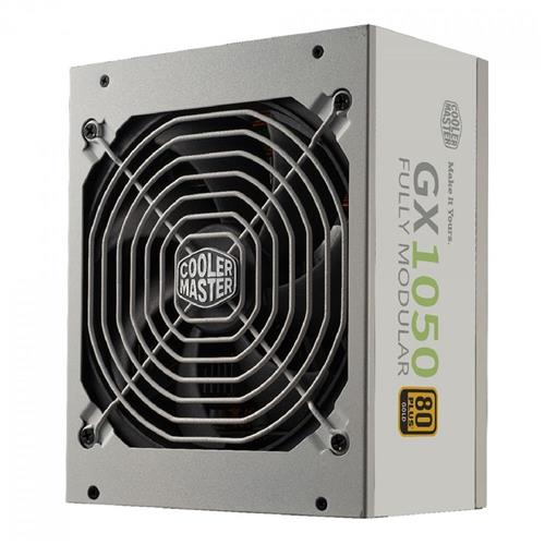 Fonte Cooler Master GX Gold 1050W, 80 Plus Gold, PFC Ativo, Full Modular, Branco