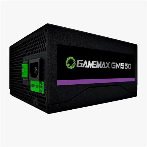 Fonte de Alimentação Gamemax 550W 80 Plus Bronze Preto - Shopar