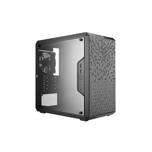 Gabinete Cooler Master MBOX Q300L, 1 Fan, Fan 120mm, Aço, Micro ATX, Mini ITX, Mini Tower, Preto