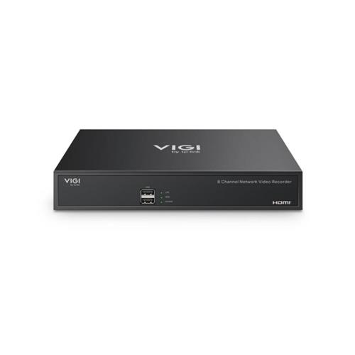 Gravador de Vídeo em Rede VIGI NVR1008H, 8 Canais, HDMI/VGA, H.265+, Armazenamento até 10 TB