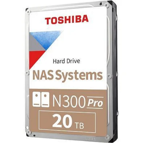 HD Toshiba NAS Systems N300, 20TB,  3.5&#34;, 7200RPM,  SATA 6 Gbit/s