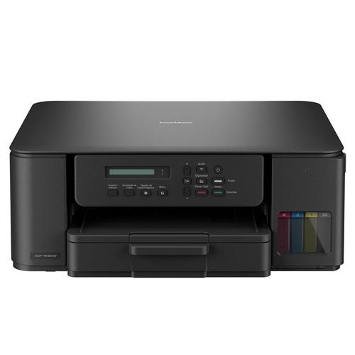 Impressora Multifuncional Brother DCP-T530DW, Colorida, Wi-Fi, Conexão USB, Windows, MacOS, Jato de Tinta, Preto