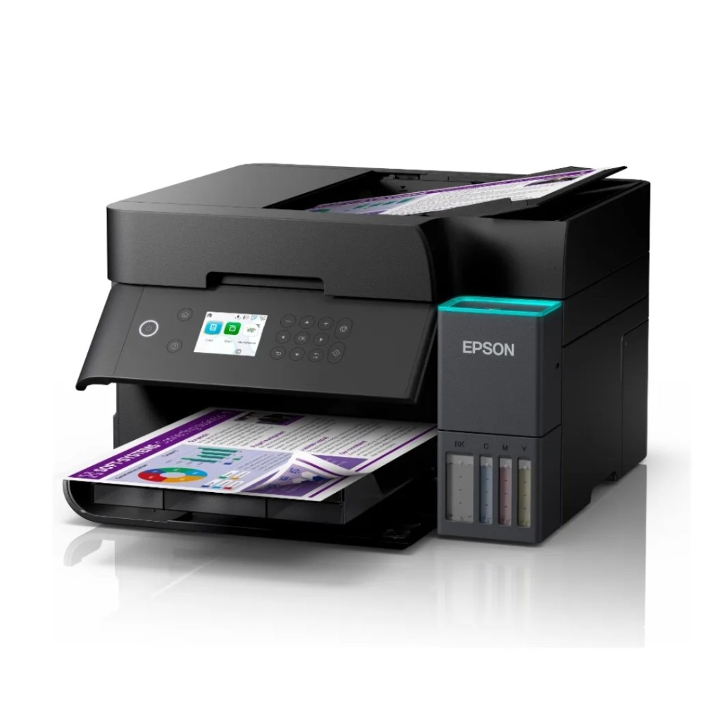 Impressora Multifuncional Epson EcoTank L6370, Wi-Fi, Duplex e Ethernet