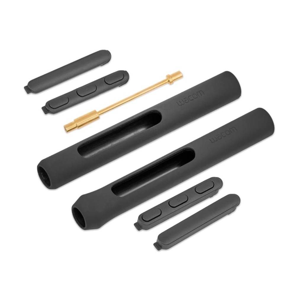 Kit de Personalização Wacom Pro Pen 3, ACK45601Z, Empunhaduras, Botões e Peso de Balanceamento