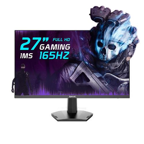Monitor Gamer Redragon Mirror 27&#34;, IPS, Full HD, 165Hz, 1ms, FreeSync, HDMI e Display Port, Preto