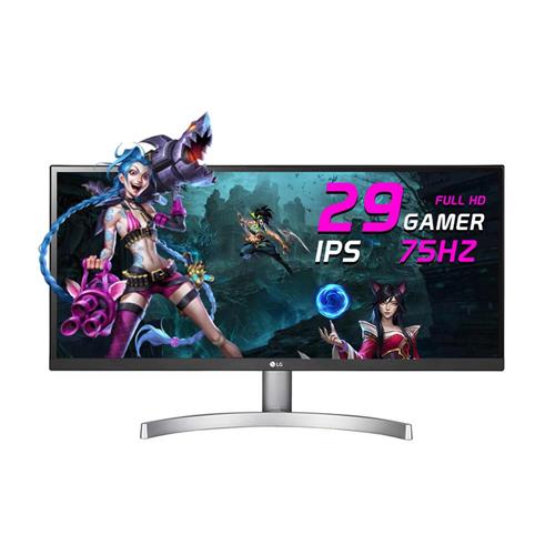 Monitor LG UltraWide LG 29'' 29WK600-W, IPS, Full HD, 2560x1080 75Hz, HDMI e DisplayPort, FreeSync, Branco