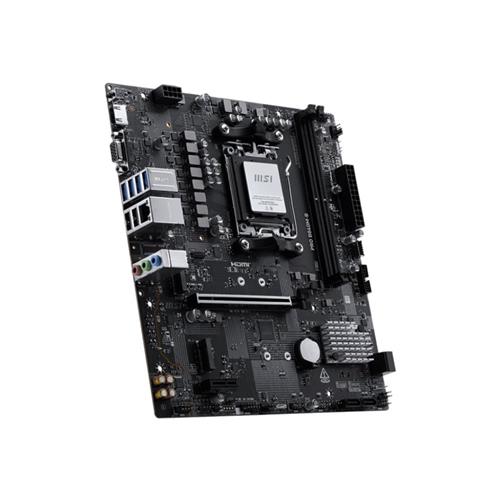 Placa-mãe MSI PRO B840M-B, AM5, DDR5 até 8000MT/s, Chipset B840, M.2 PCIe 4.0, HDMI/DP, LAN 2.5GbE, mATX, Compatível Ryzen 7000/8000/9000