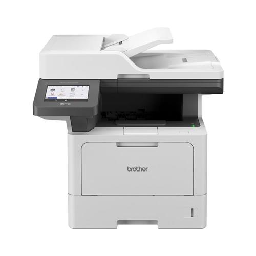 Impressora Multifuncional Laser Monocromática Brother MFCL5912DW, 18.000 Páginas, Touch Screen, Gigabit Ethernet, Wireless, Branco