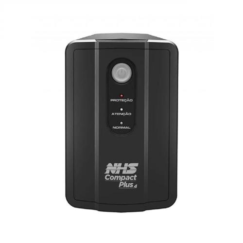 Nobreak NHS Compact Plus 4 Senoidal, 1400VA, Entrada Bivolt, Saída 120V, com 2 Baterias