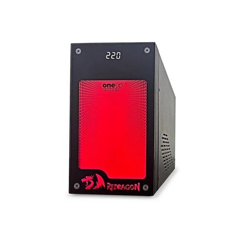 Nobreak Ragtech One Up Nitro 2000 TI Redragon, 2000VA, Painel RGB, Entrada Bivolt, Saída 115V, Preto