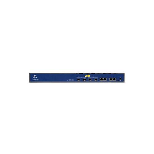 OLT Gpon VSOL V1600GT, 4 Portas, 2 RJ45, 2 SFP, 1U, 19 Polegadas