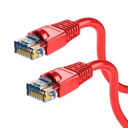Cabo de Rede, Patch Cord U/UTP Categoria 6 Sohoplus, 2,5 m, CMX T568A/B, Vermelho
