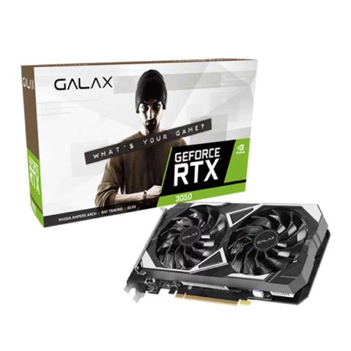 Placa de Vídeo Galax Geforce RTX 3050 Ex Series, 06 GB GDDR6, Dual-fan