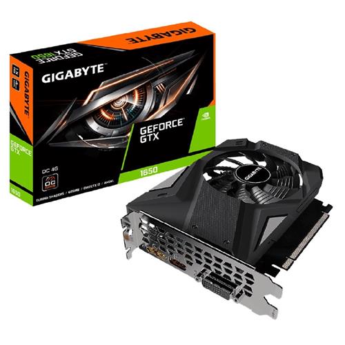 Placa de Vídeo Gigabyte GeForce GTX 1650 D6 OC, 4GB, GDDR6, 128-Bit, Preto