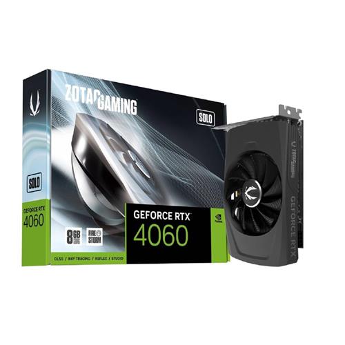 Placa de Vídeo Zotac RTX 4060 8GB,  GDDR6, 128 Bit - ZT-D40600G-10L