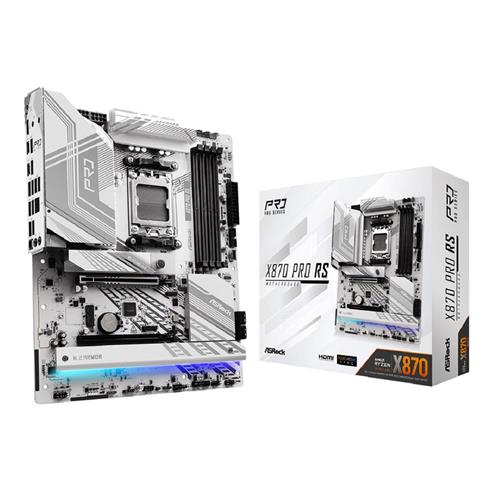 Placa Mãe ASRock X870 Pro RS, Chipset X870, ATX, AMD AM5, DDR5