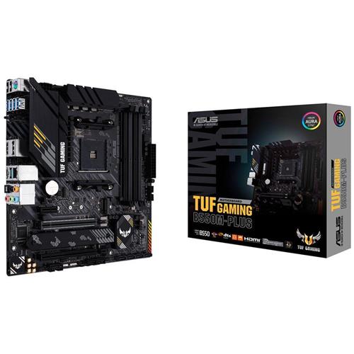 Placa Mãe Asus TUF Gaming B550M-Plus, Chipset B550, AMD AM4, mATX, DDR4