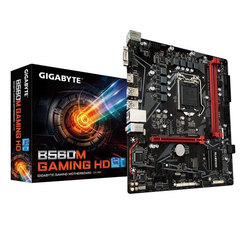 Placa Mãe Gigabyte B560M Gaming HD, Chipset B560, Intel LGA 1200, mATX, DDR4