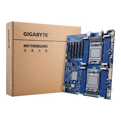 Placa Mãe Gigabyte Server MD72-HB3, Chipset C621A, LGA 4189, DDR4, Dual-CPU, 10/100/1000Mbps, RAID, E-ATX, Azul