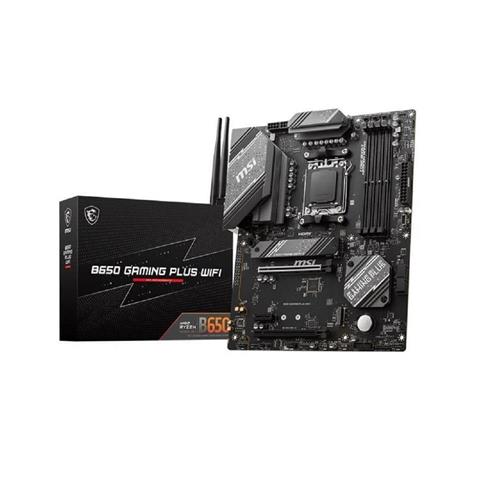Placa Mãe MSI B650, Gaming Plus Wi-fi, ATX, AM5, DDR5, HDMI, Displayport, M.2, USB
