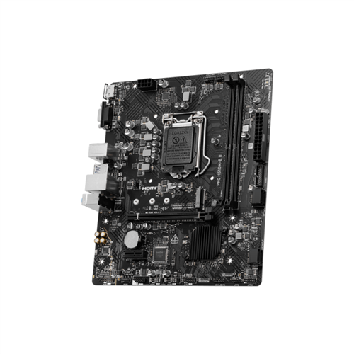 Placa-mãe MSI PRO H510M-B II, Intel LGA1200, H510, Micro-ATX, DDR4 64GB, 1× M.2 PCIe 3.0 NVMe, HDMI/VGA, USB 3.2, Suporte Intel 10ª/11ª Gera