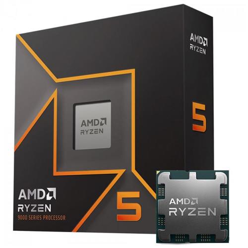 Processador AMD Ryzen 5 9600X, 3.9GHz (5.4GHz Turbo), 6-Cores 12-Threads, AM5, Sem Cooler