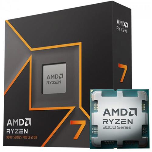 Processador AMD Ryzen 7 9700X, 3.8GHz (5.5GHz Turbo), 8-Cores 16-Threads, AM5, Sem Cooler