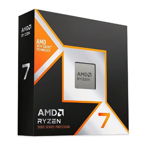 Processador AMD Ryzen 7 9800X3D, 4.7 GHz (5.2GHz Turbo), 104MB, Cache AM5, - 100-100001084WOF