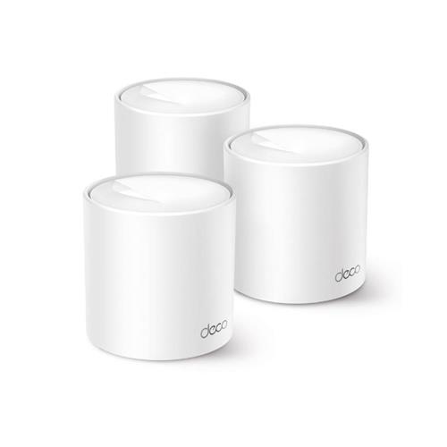 Roteador Mesh Wi-Fi, TP-Link Deco X10, AX1500 Dual-Band, 3-pack, branco