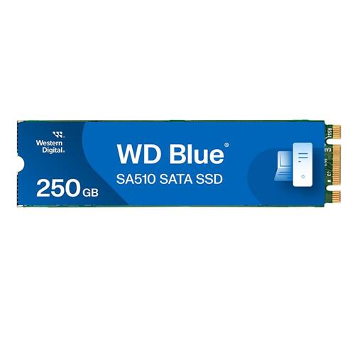 SSD WD Blue SN550, 250GB, M.2 NVMe 2280, Leitura 2400MB/s e Gravação 950MB/s