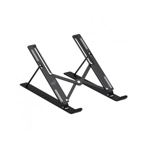 Suporte de Mesa Portátil para Notebook, ELG, NTB8520B, 10 a 17.3 Polegadas, 10 Níveis de Altura, Preto