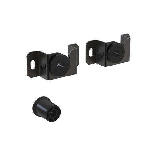 Suporte Fixo Universal de Parede ELG UNI88, Capacidade 100 kg, Padrão VESA 75x75mm, Horizontal, Vertical, TVs 14" a 100", Preto