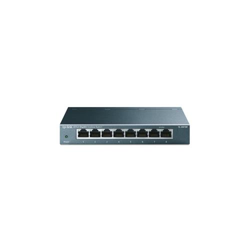 Switch Gigabit de Mesa TP-Link 8 Portas 10/100/1000Mbps - LS1008G
