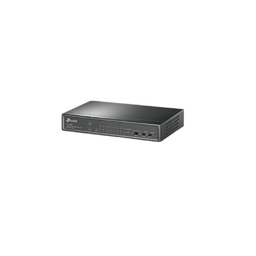 Switch TP-Link TL-SF1009P, 65W, 8 Portas PoE+, 9 Portas Fast, 10/100 Mbps, Preto