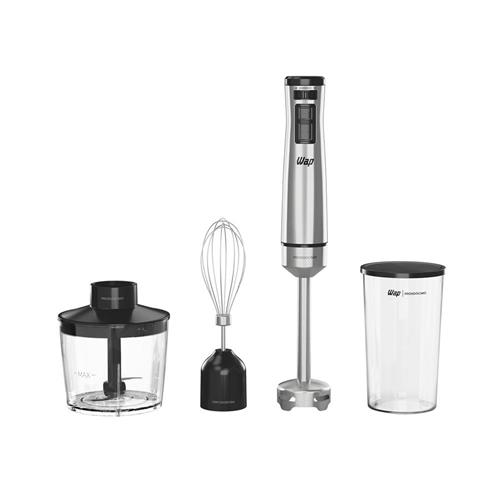 Mixer WAP, Inox Prosdócimo WM1, 3 em1, 220V, Preto e Cinza