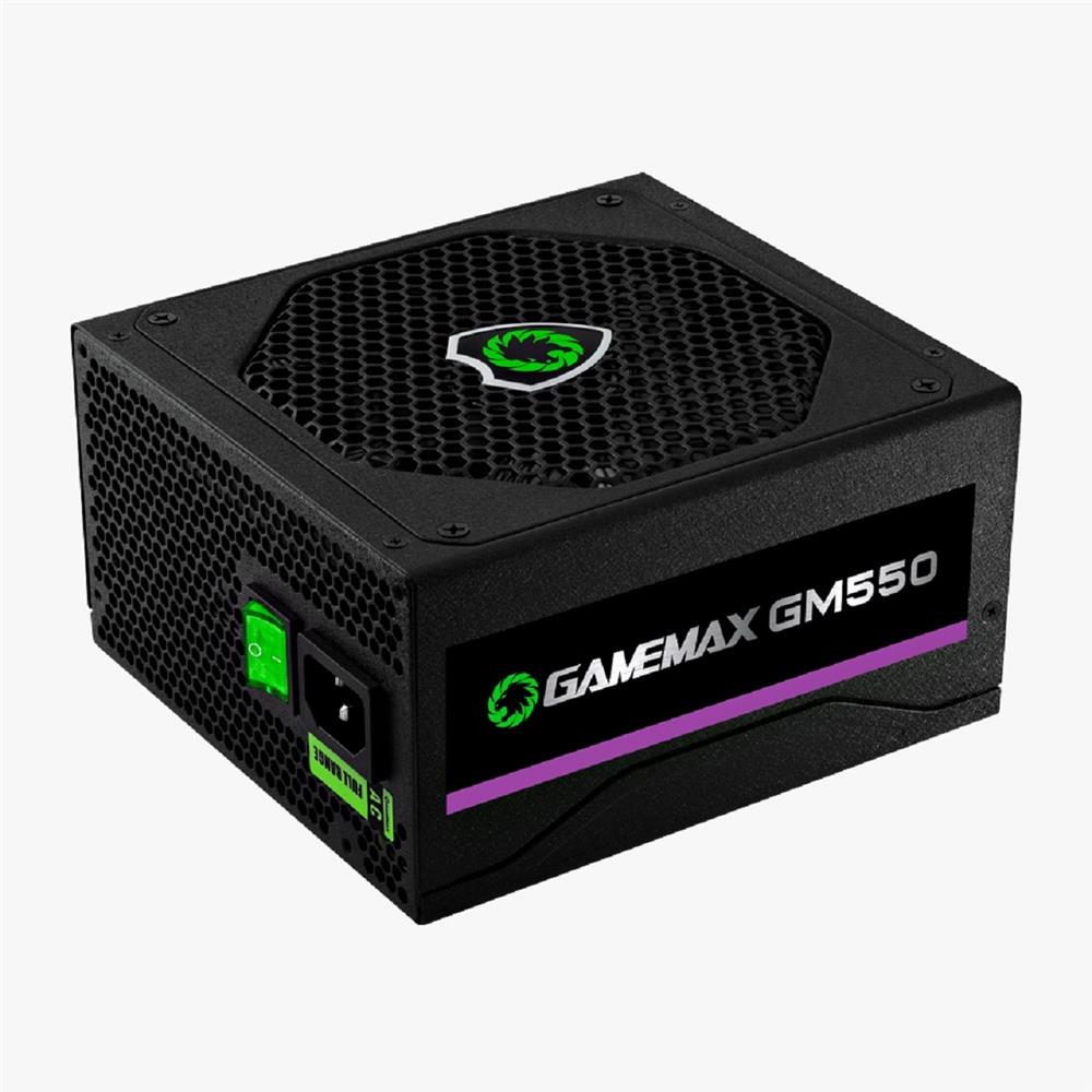 Fonte de Alimentação Gamemax 550W 80 Plus Bronze Preto - Shopar